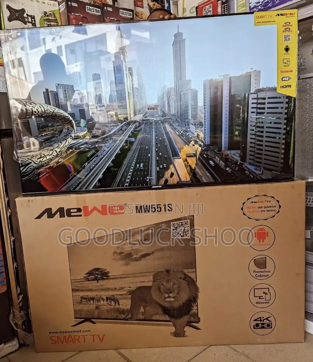 Mewe 55 Inches Smart Double Android Tv