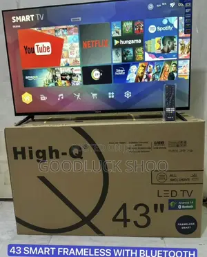 High Q Normal Frameless Tv Inch 43"