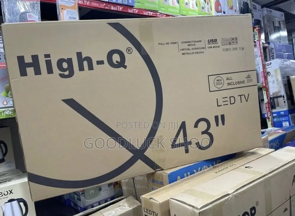 High Q Normal Frameless Tv Inch 43"
