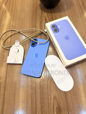 New Apple iPhone 16 256 GB Blue