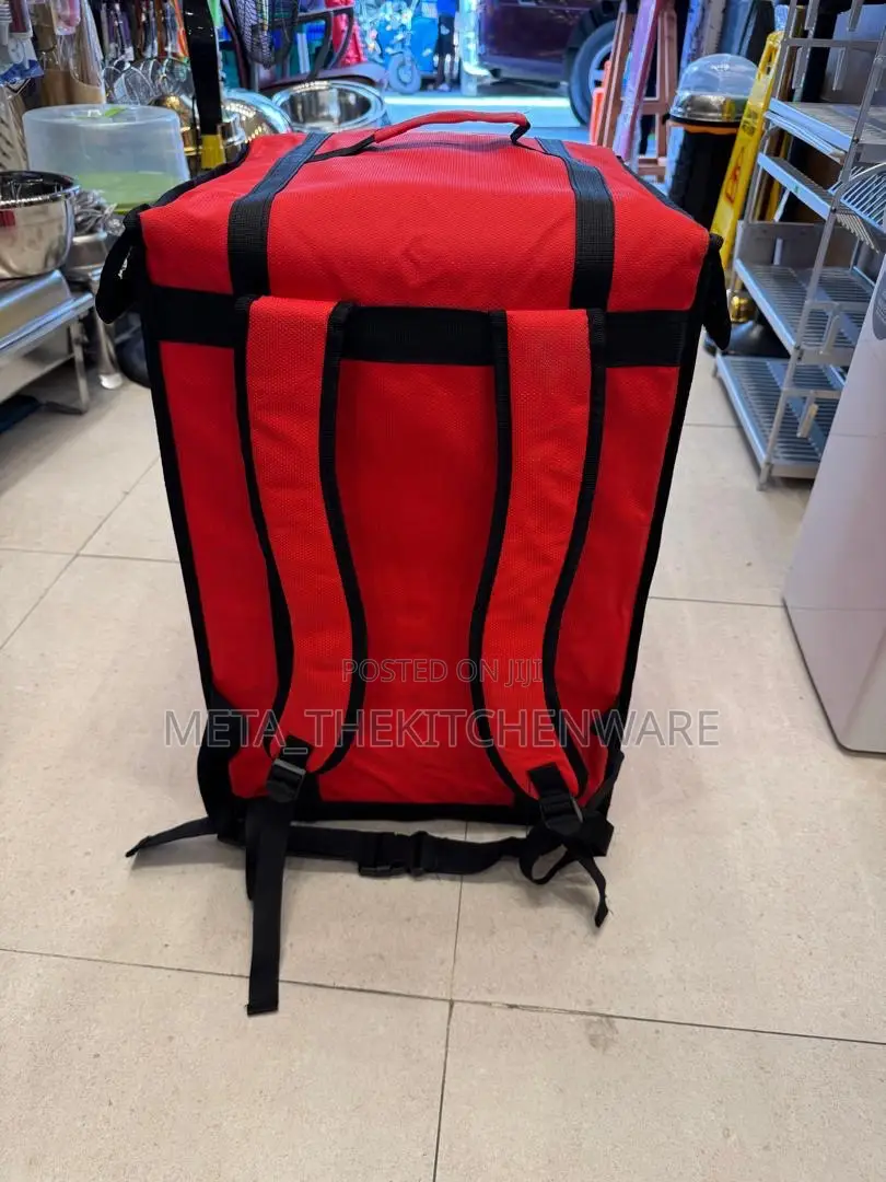 Commercial Grade Insulated Pizza Delivery Bag, 20 X 20 X 14 Inches