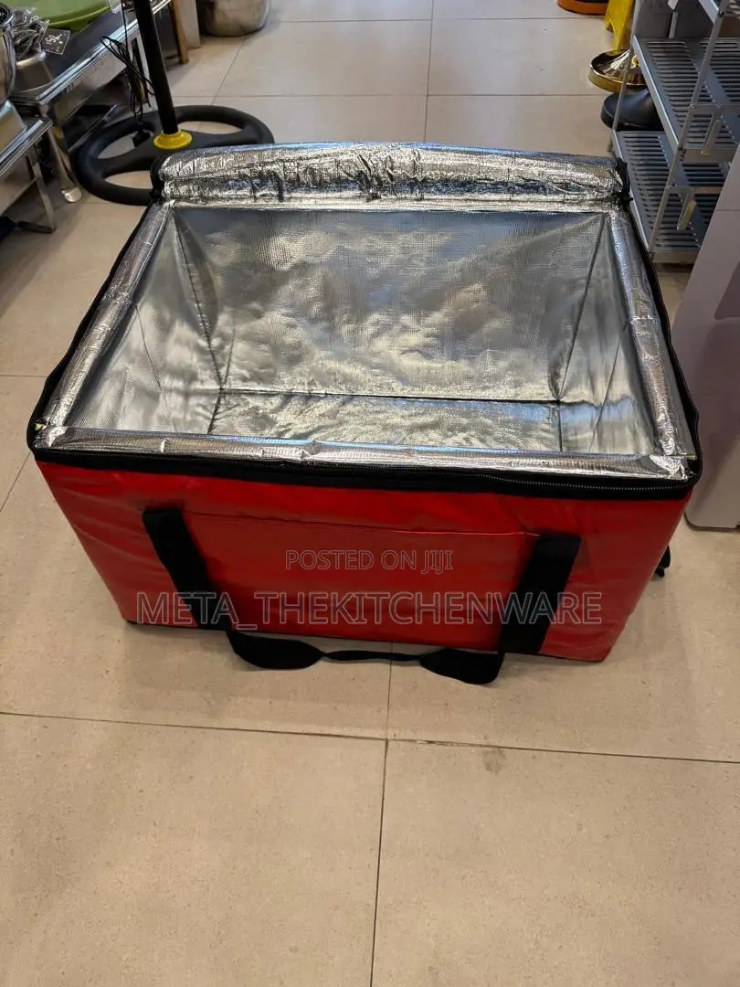 Commercial Grade Insulated Pizza Delivery Bag, 20 X 20 X 14 Inches