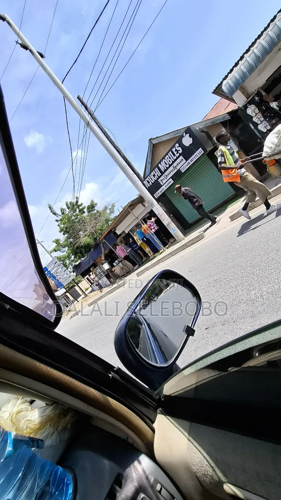 9frem and Guest Look Tarmac at Sinza Kwa Manyola