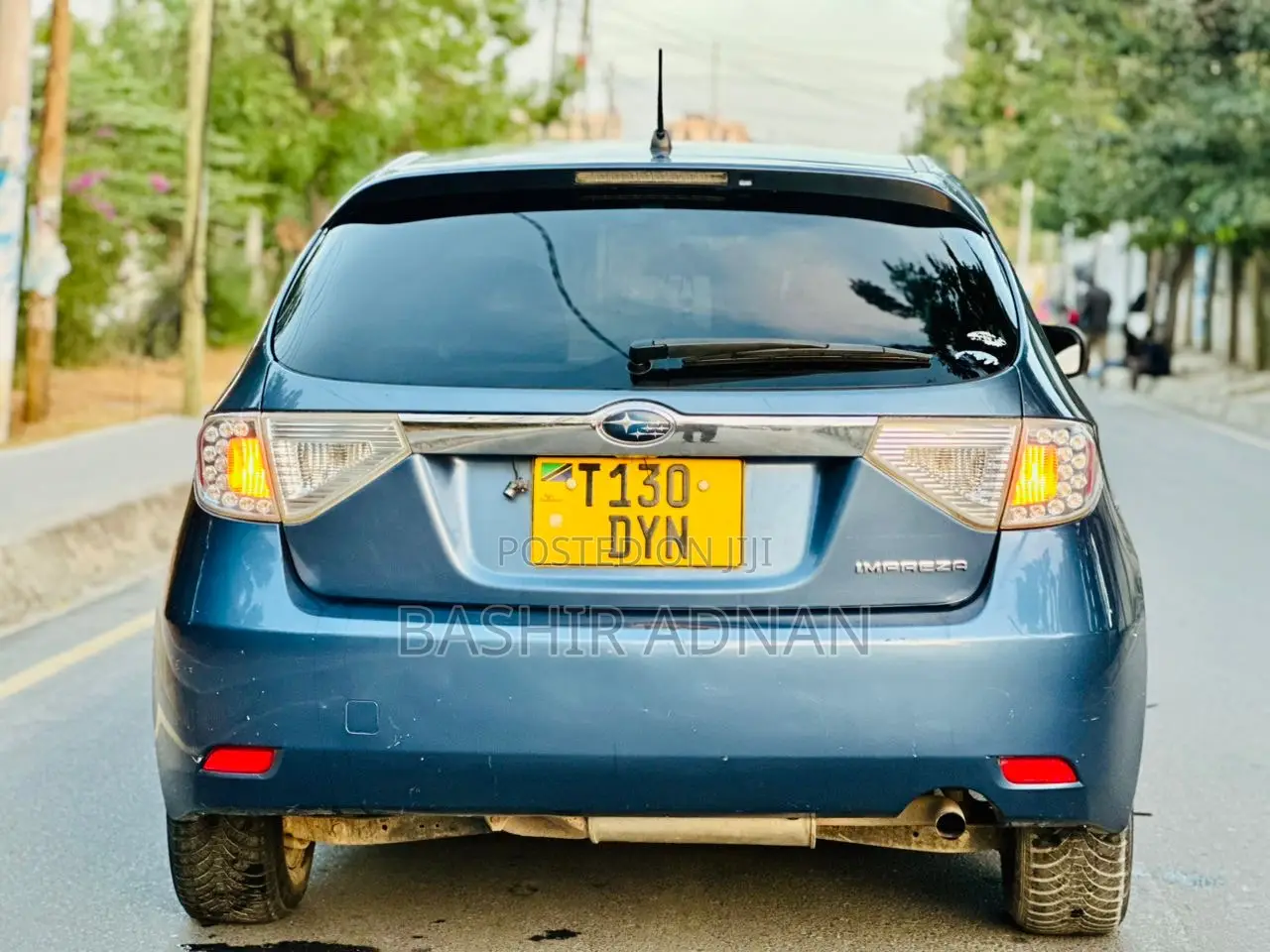 Subaru Impreza 2008 Blue