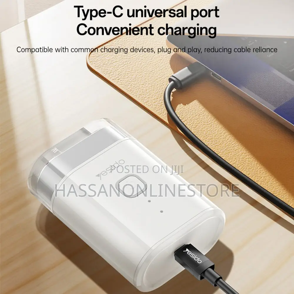 Yesido Mg20 Ipx5 Waterproof Travel Electric Shaver