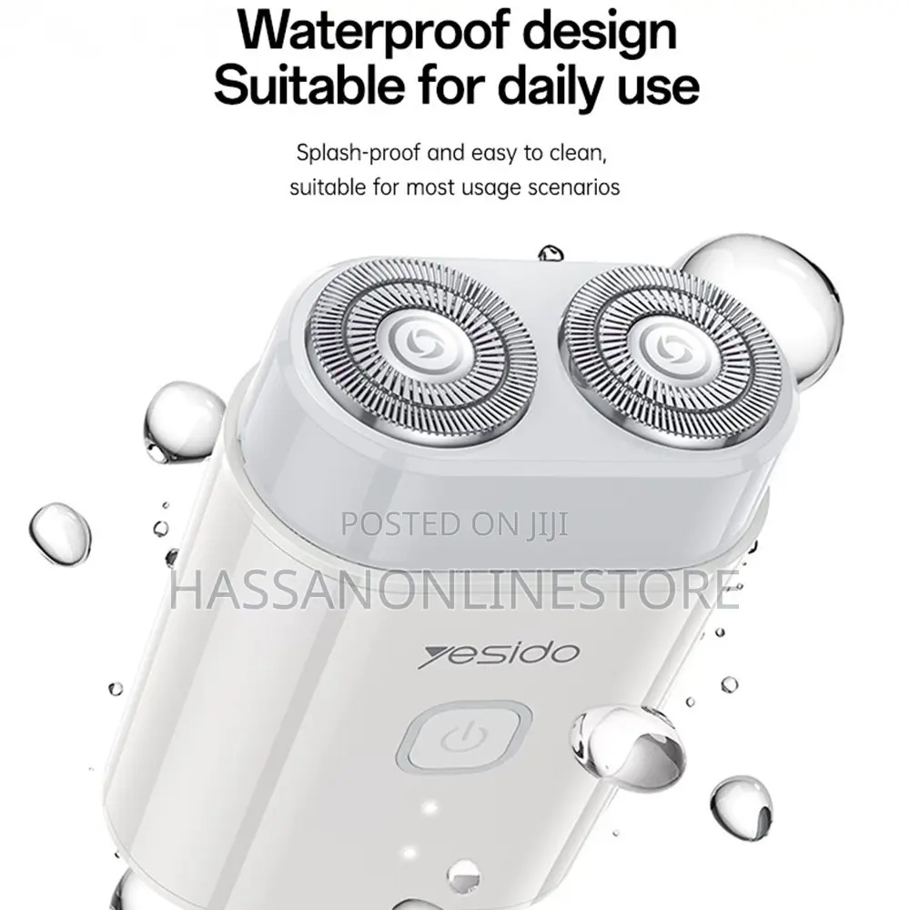 Yesido Mg20 Ipx5 Waterproof Travel Electric Shaver