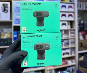 Logitech C270 Hd Webcam, 720p Video With Noise Reducing Mic
