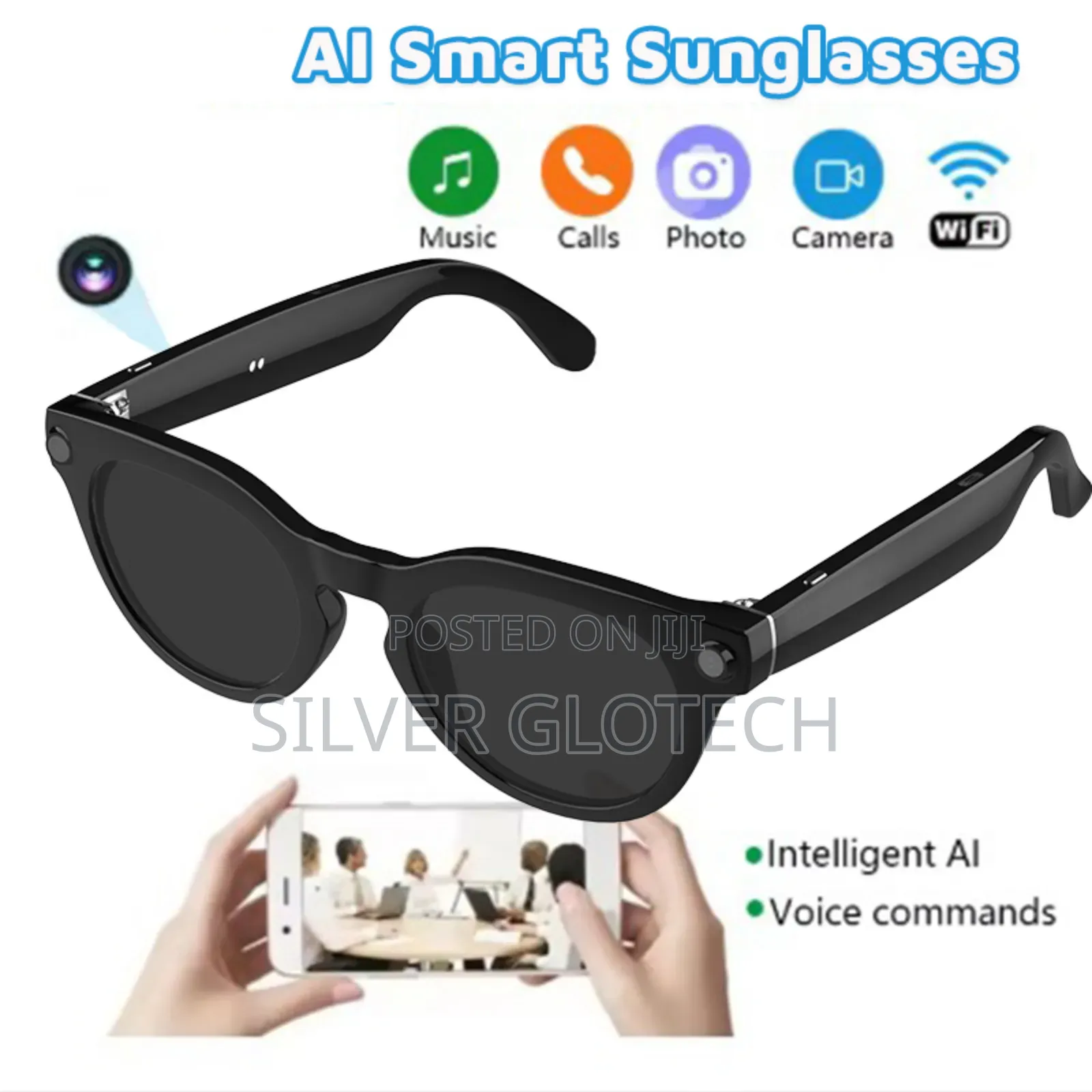 Ai Smart Spy Glasses Camera