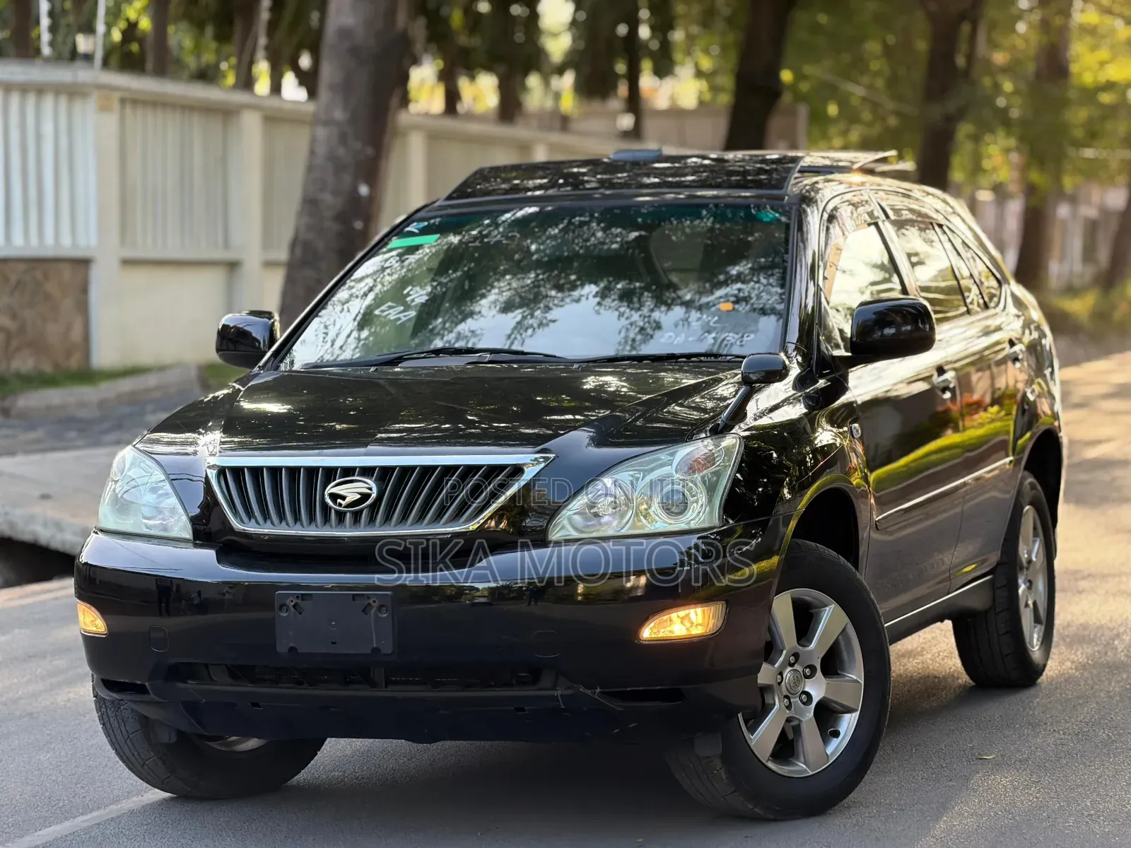 Toyota Harrier 2007 Black