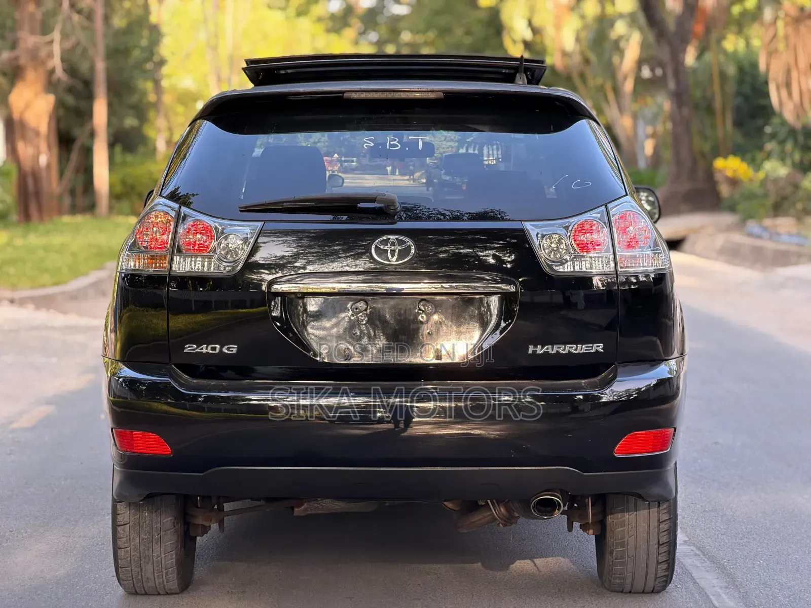 Toyota Harrier 2007 Black