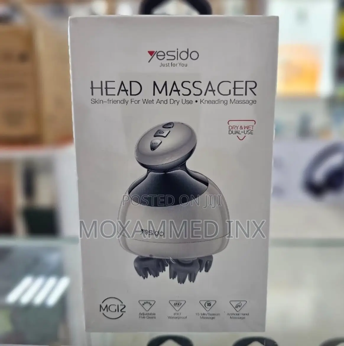 Mg04 Yesido Head Massager Electric Pulse