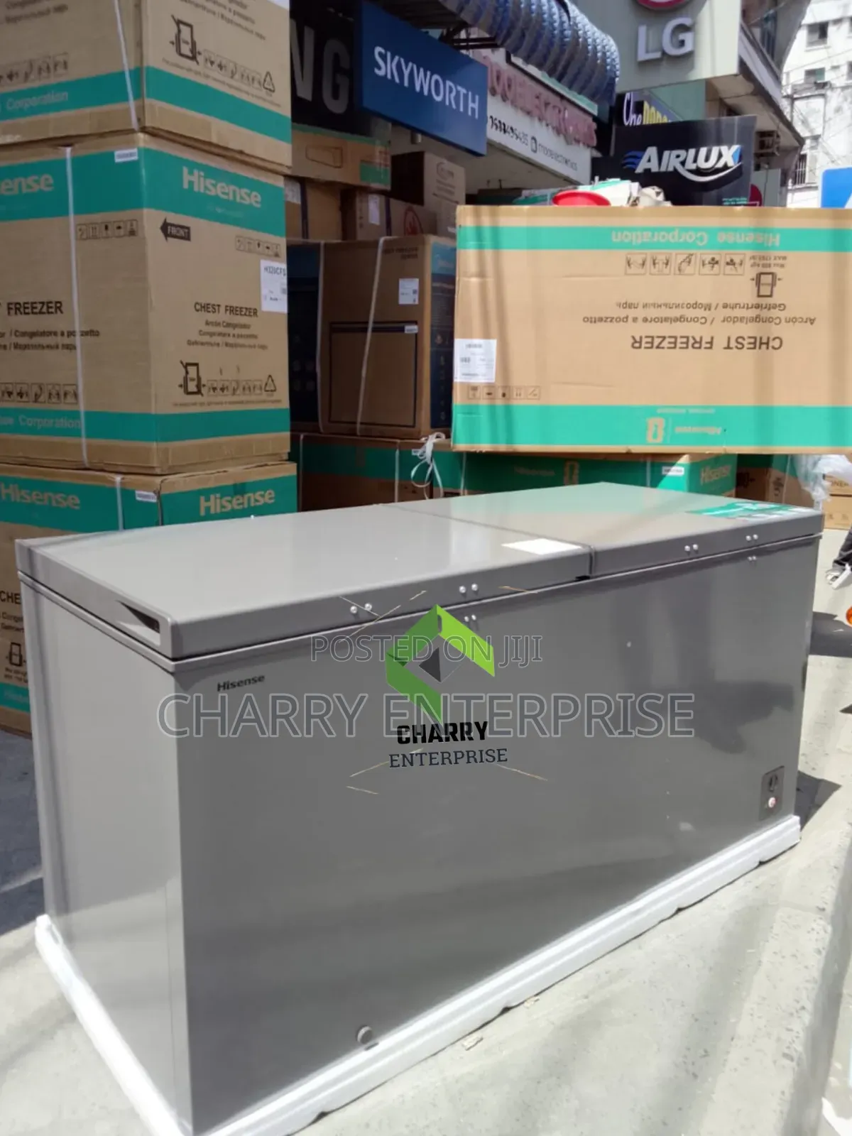 Hisense Freezer Double Door 500l for Commercial and Home Fc729dd4sa