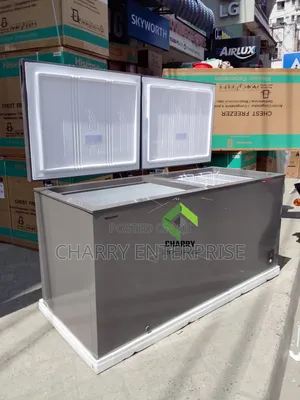 Hisense Freezer Double Door 500l for Commercial and Home Fc729dd4sa