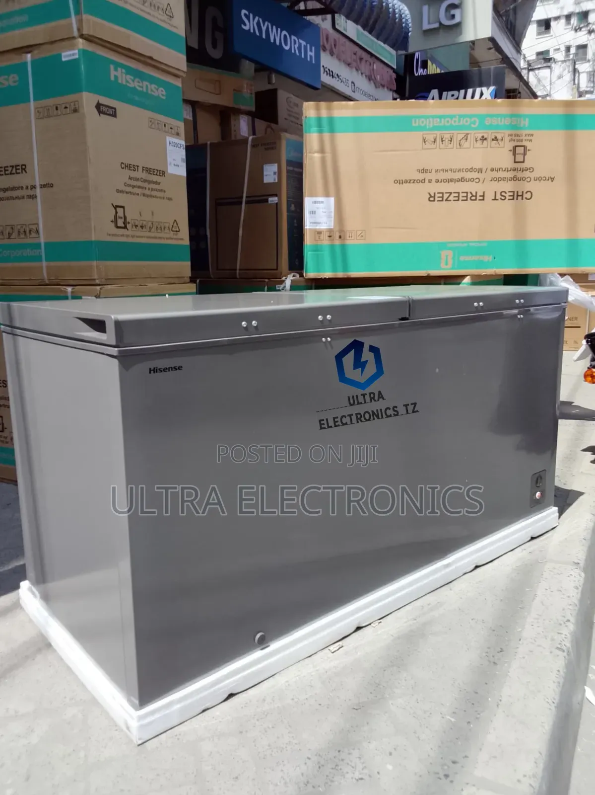 Hisense Freezer Double Door 500l for Commercial and Home Fc729dd4sa