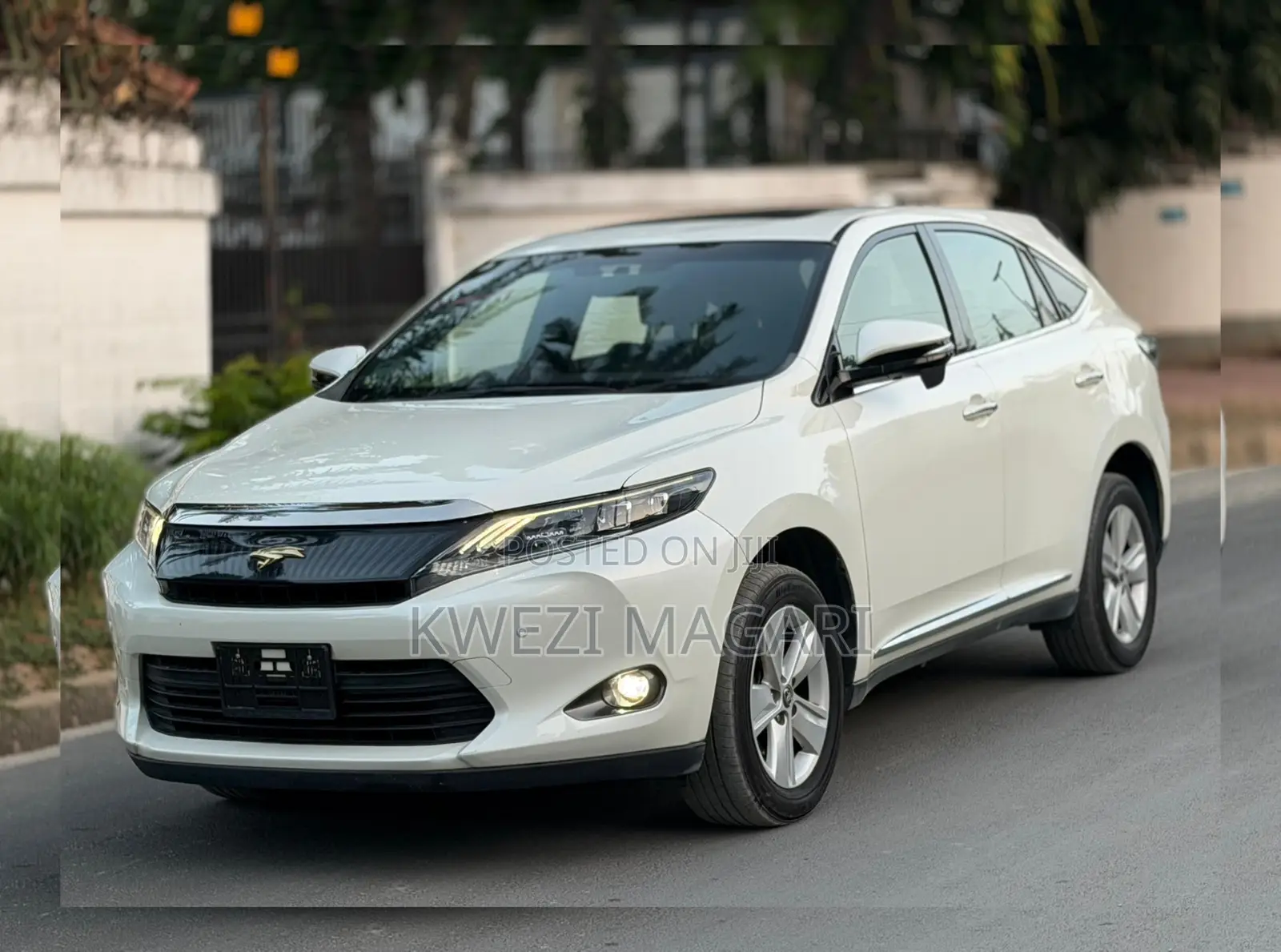 Toyota Harrier 2014 White