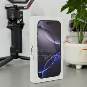 New Apple iPhone 16 Pro Max 256 GB Black