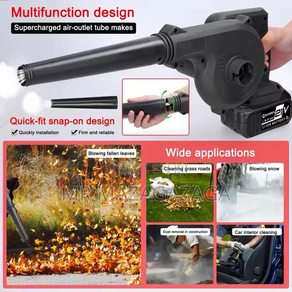 2 in 1 Cordless Vacuum and Blower-Battery 2(48v)