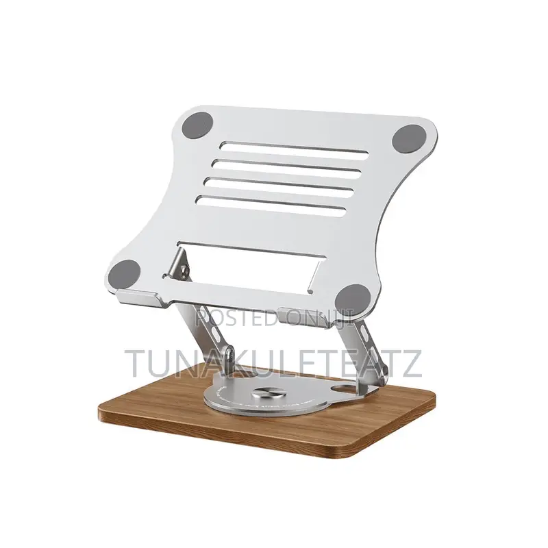 Allumini Alloy 360 Rotating Laptop Stand
