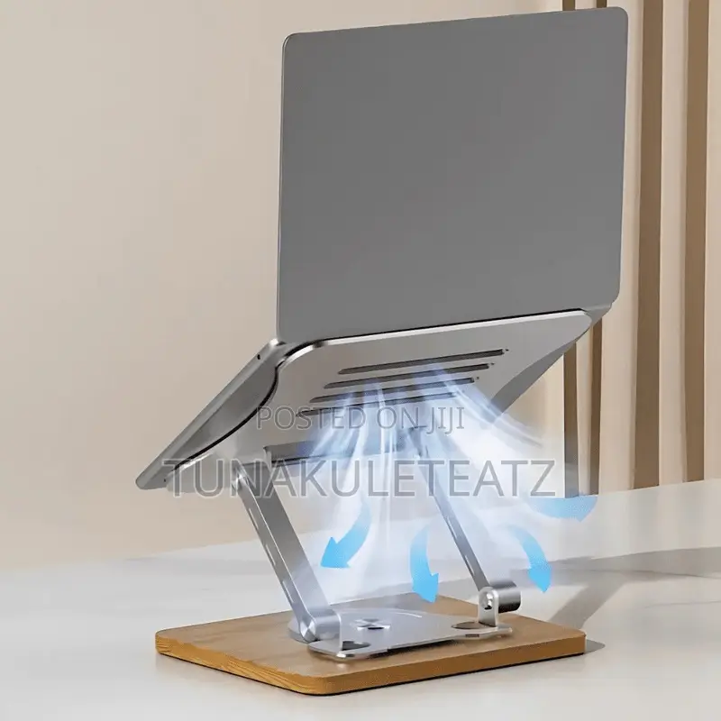 Allumini Alloy 360 Rotating Laptop Stand