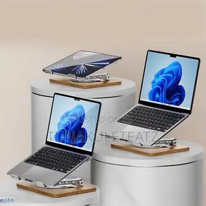 Allumini Alloy 360 Rotating Laptop Stand