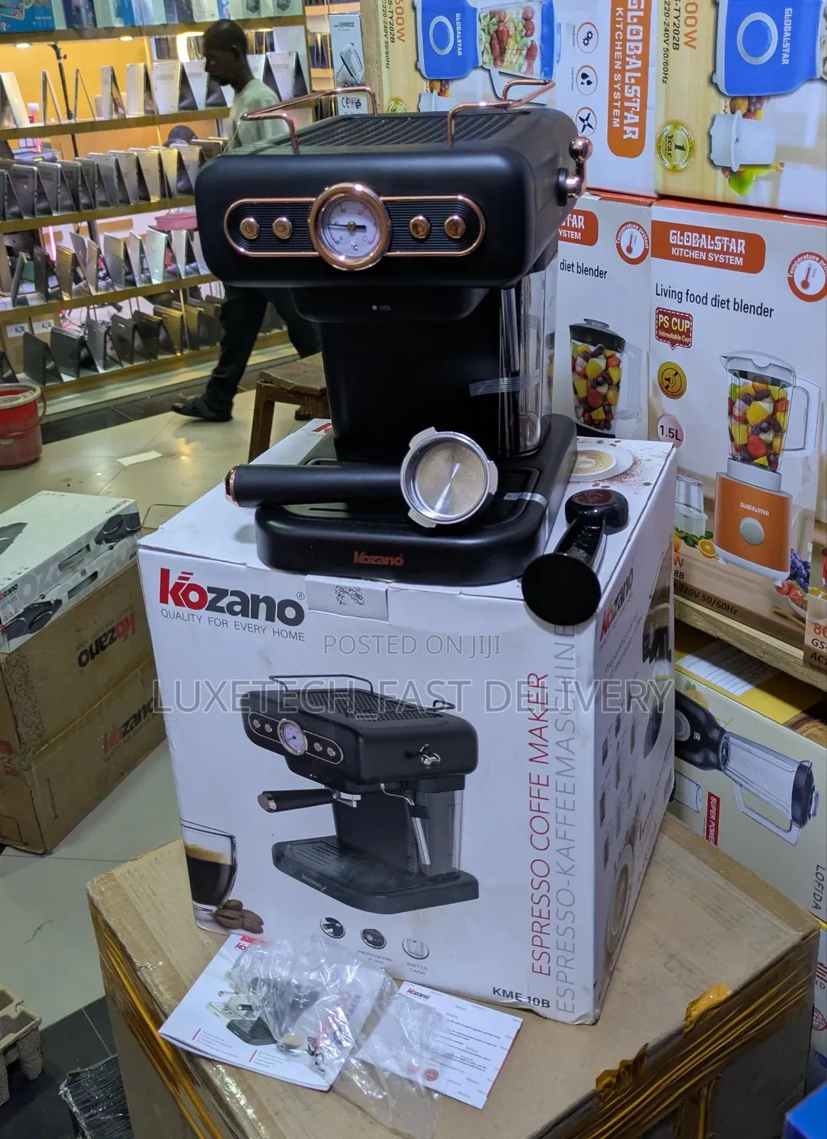 Kozano Kme-10b Espresso Coffee Maker