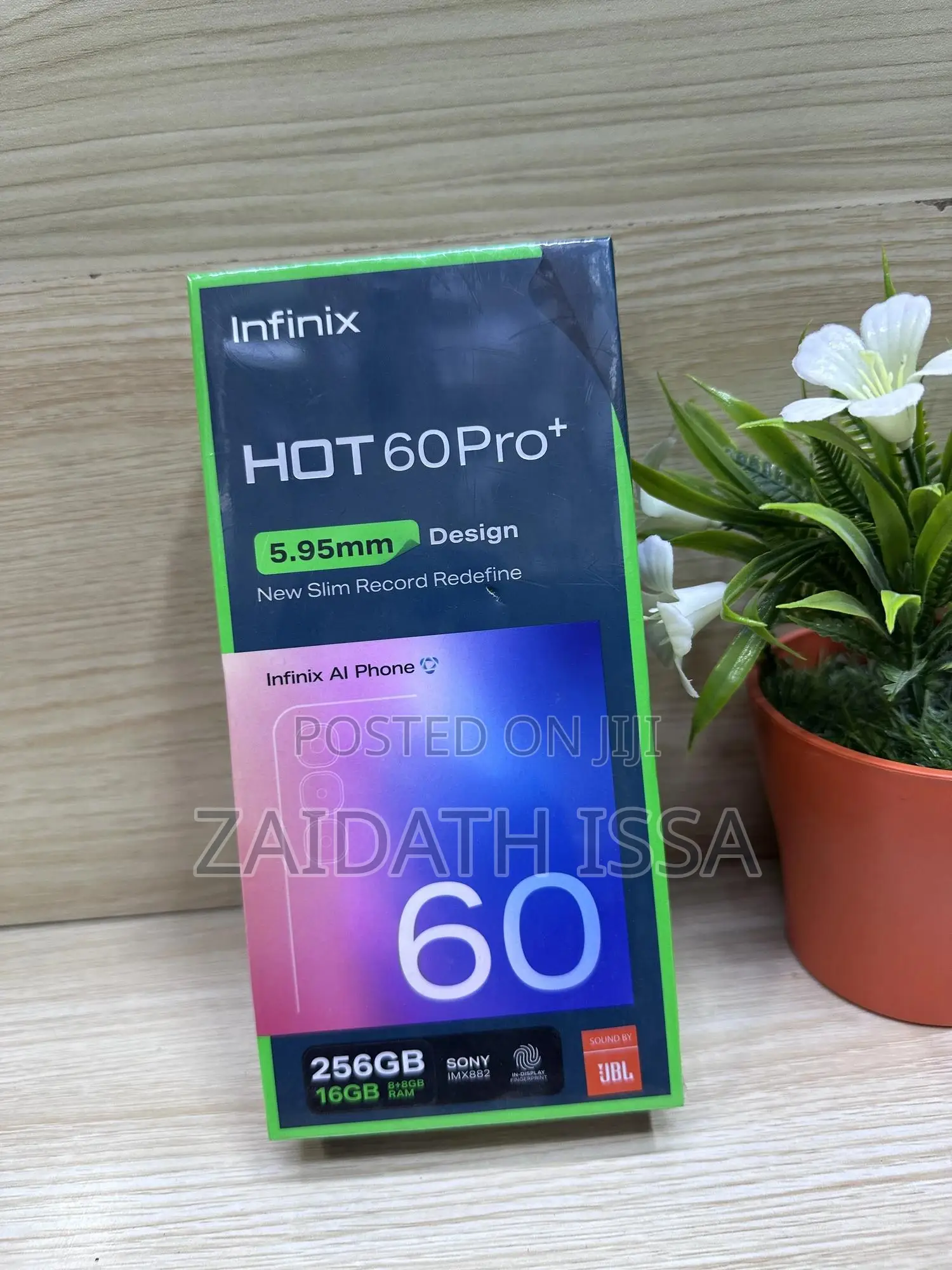 New Infinix Hot 60 Pro+ 128 GB Black