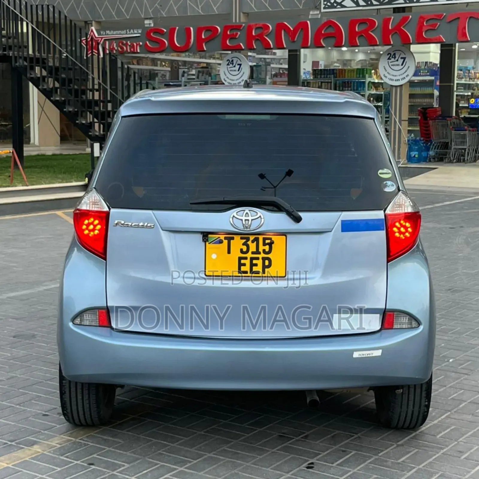 Toyota Ractis 1.5 AWD 2012 Blue