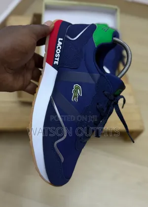 Men's Leather Shoes Lacoste Brand Very Classical and Smart