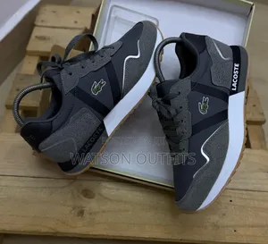 Men's Leather Shoes Lacoste Brand Very Classical and Smart