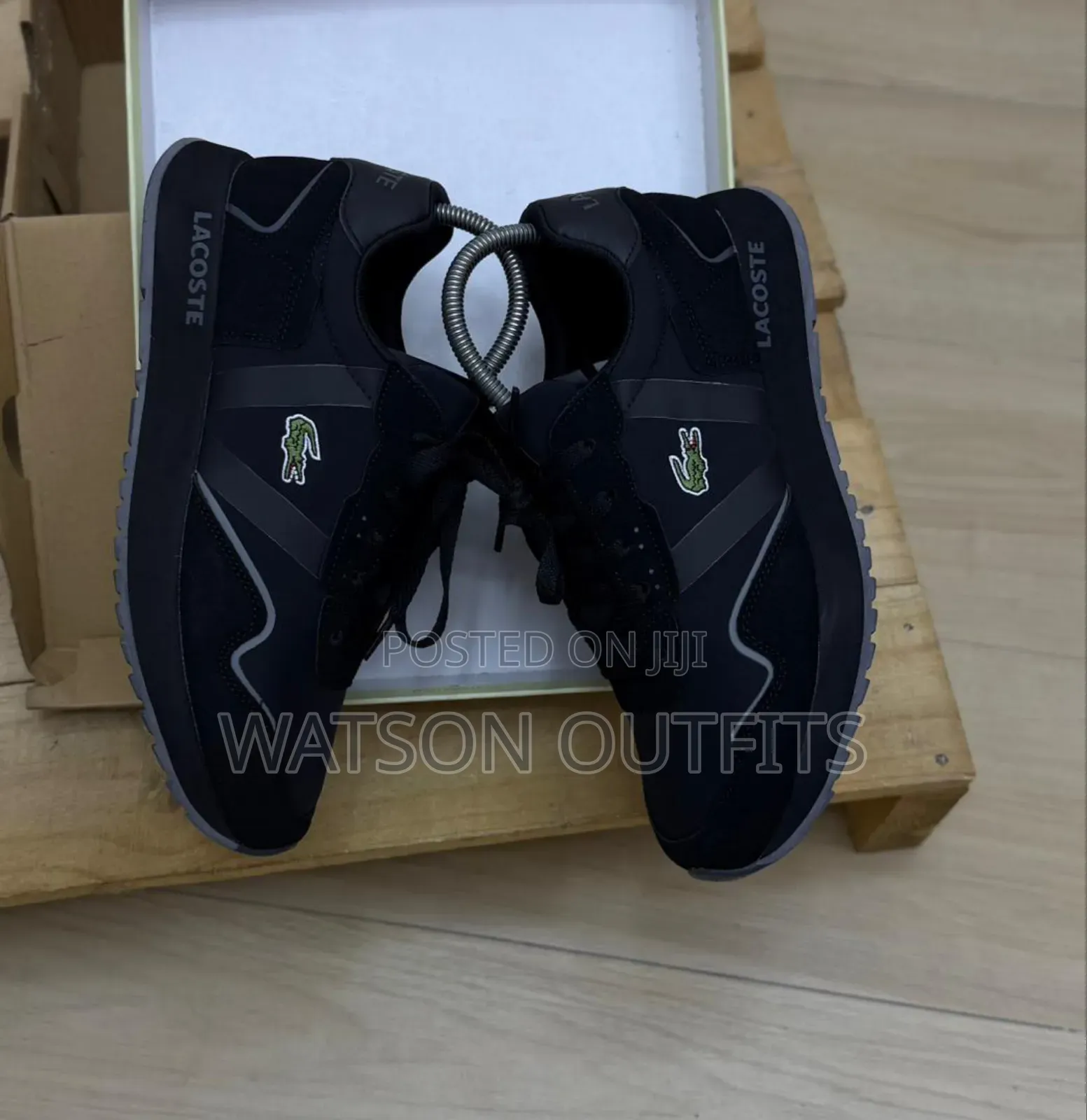 Men's Leather Shoes Lacoste Brand Very Classical and Smart