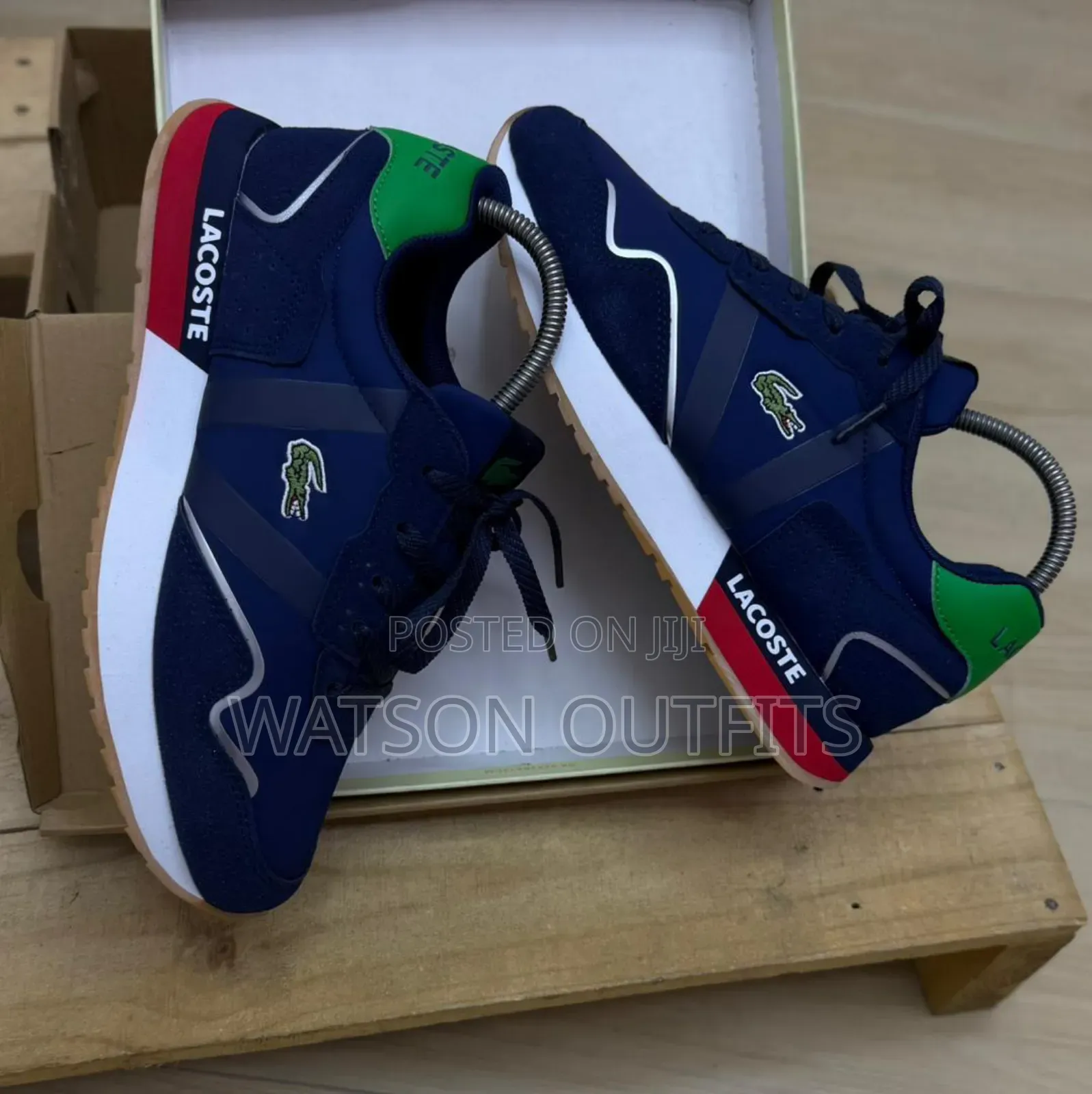 Men's Leather Shoes Lacoste Brand Very Classical and Smart