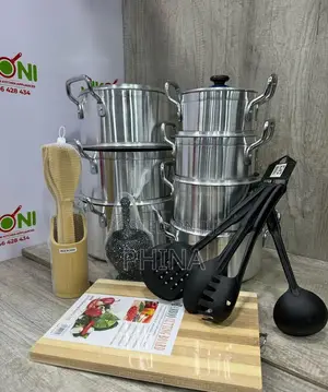 Set Ya Sufuria Mwiko Cutting Board