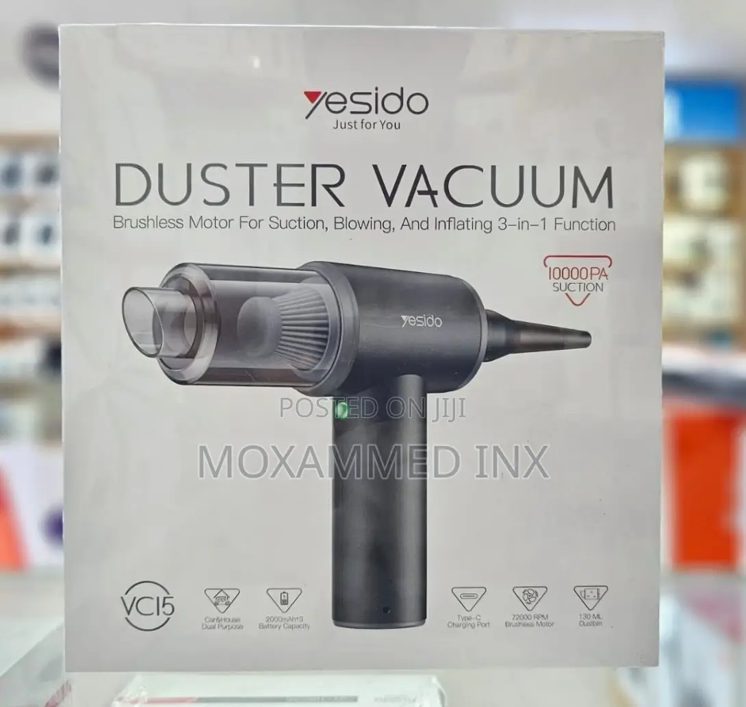 Vc15 Yesido Duster Vacuum 7200rpm Brushless Motor
