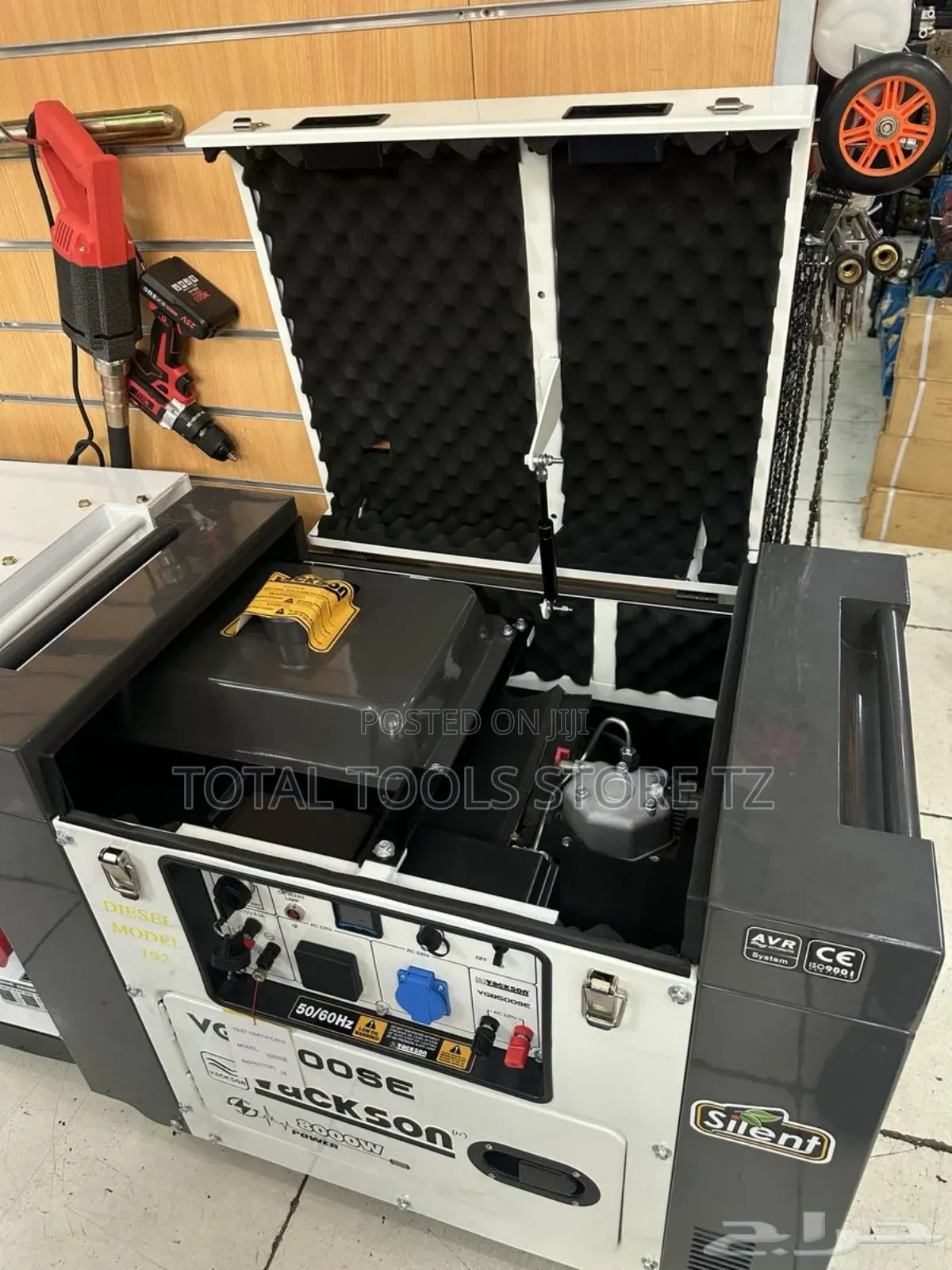 Vackson Silent Diesel Generator 8.0kva Single Phase