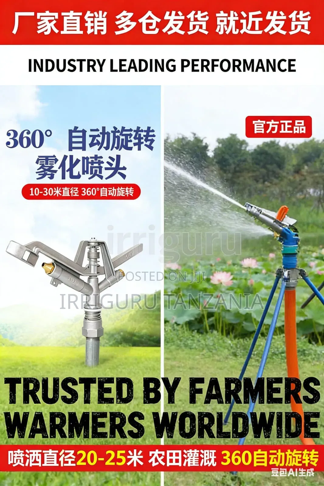 Agricultural Sprinkler Head