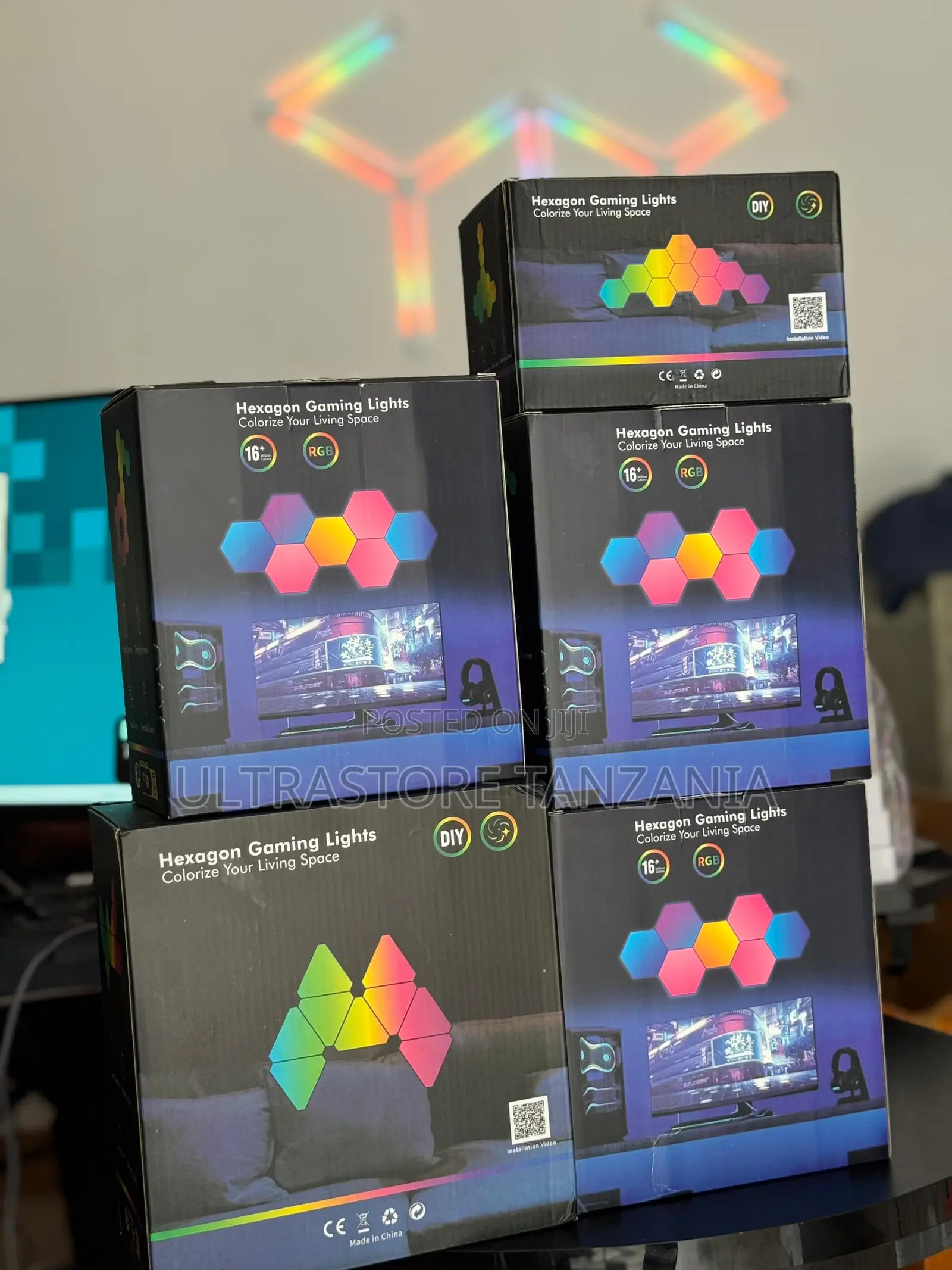 Hexagon RGB Light (12 Pc)