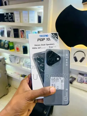 New Tecno Pop 10C 64 GB Black