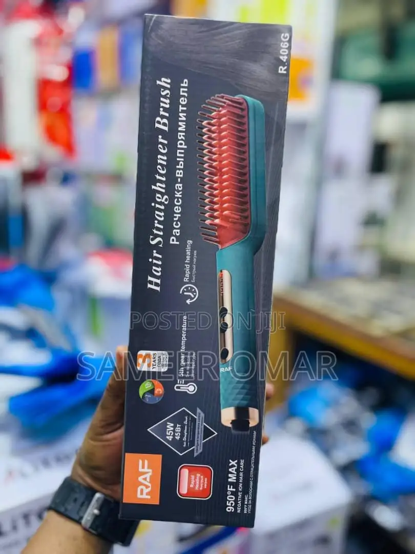 Raf Hair-Straightener Brush
