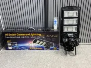 Solar Security Street Light 450 + 8mp Triple Lens 4g No Wifi Needed!