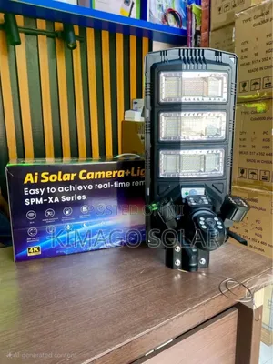 Solar Security 450w Triple Camera, Motion Track Bora