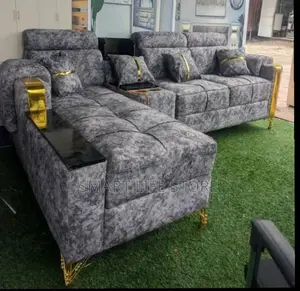 Sofa La L Classic Sana Kijivu