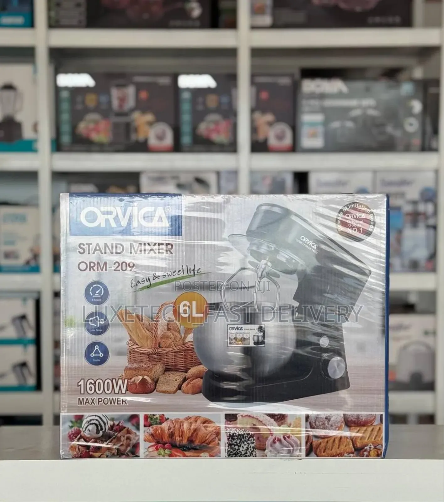 Orvica Orm-209 Stand Mixer 6-Litres