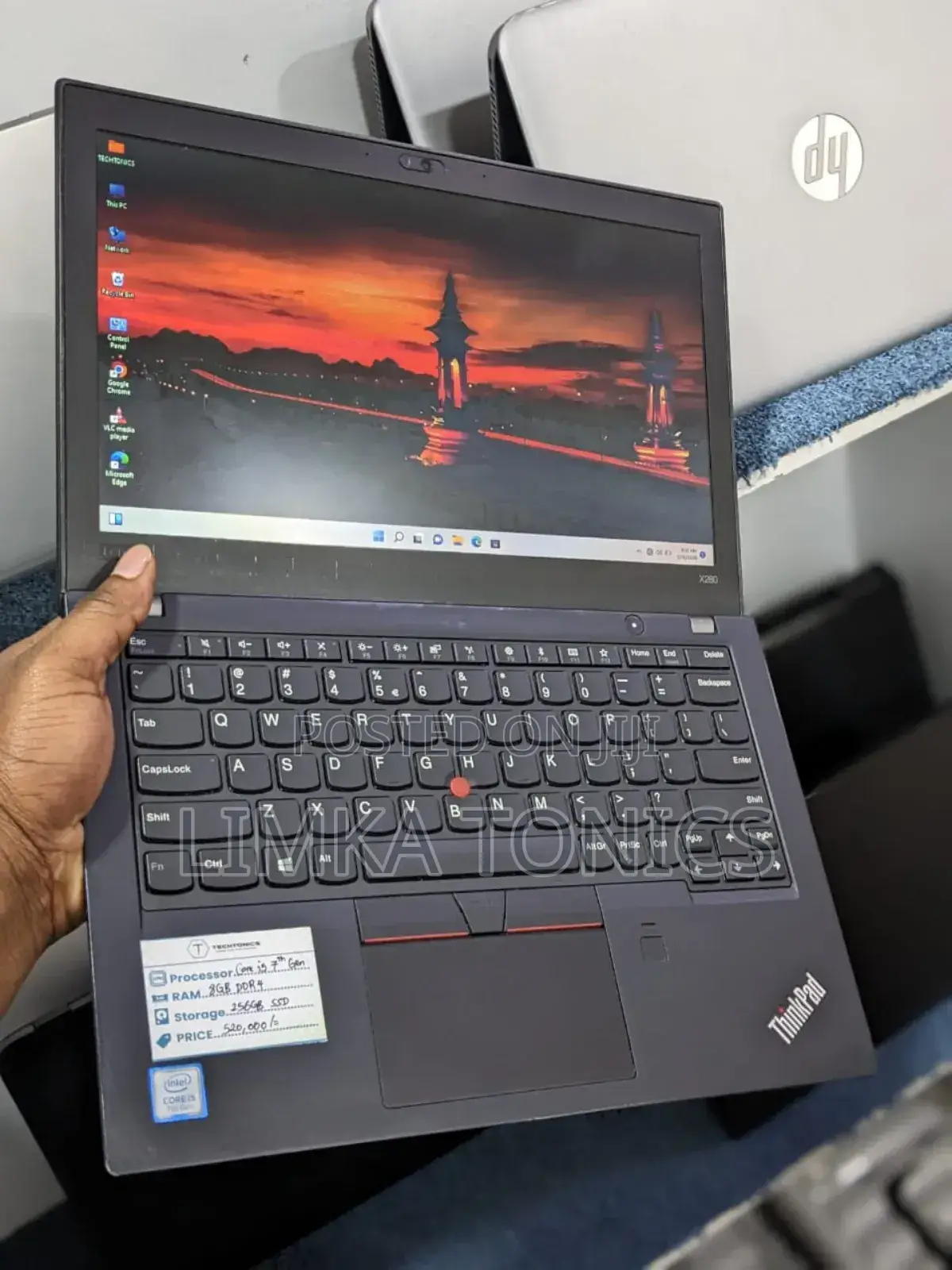 New Laptop Lenovo ThinkPad X280 8GB Intel Core I5 SSD 256GB