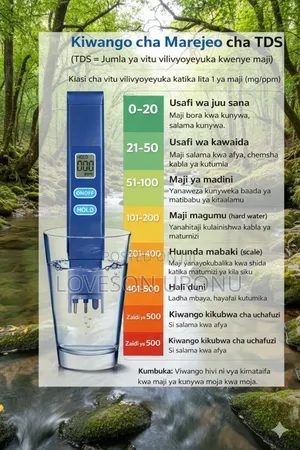 Water Tester Nzuri Kwa Kupima Maji
