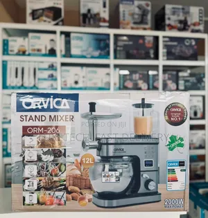 Orvica 3-in-1 Stand Mixer 12-Liters (Model Orm-206)