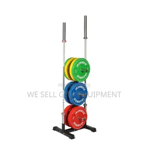 Olympic Weight Plate Rack Barbell Holder