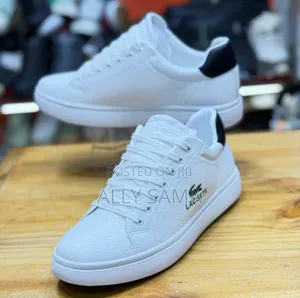 Men's Sneakers Lacoste White Material Leather