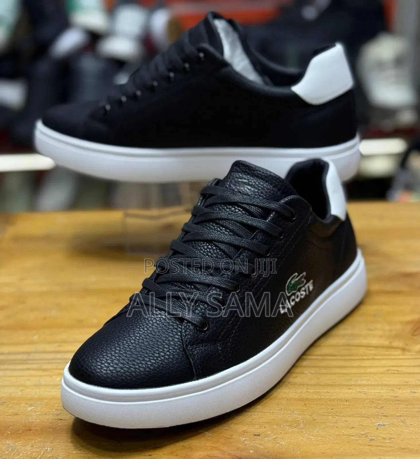 Men's Sneakers Lacoste White Material Leather