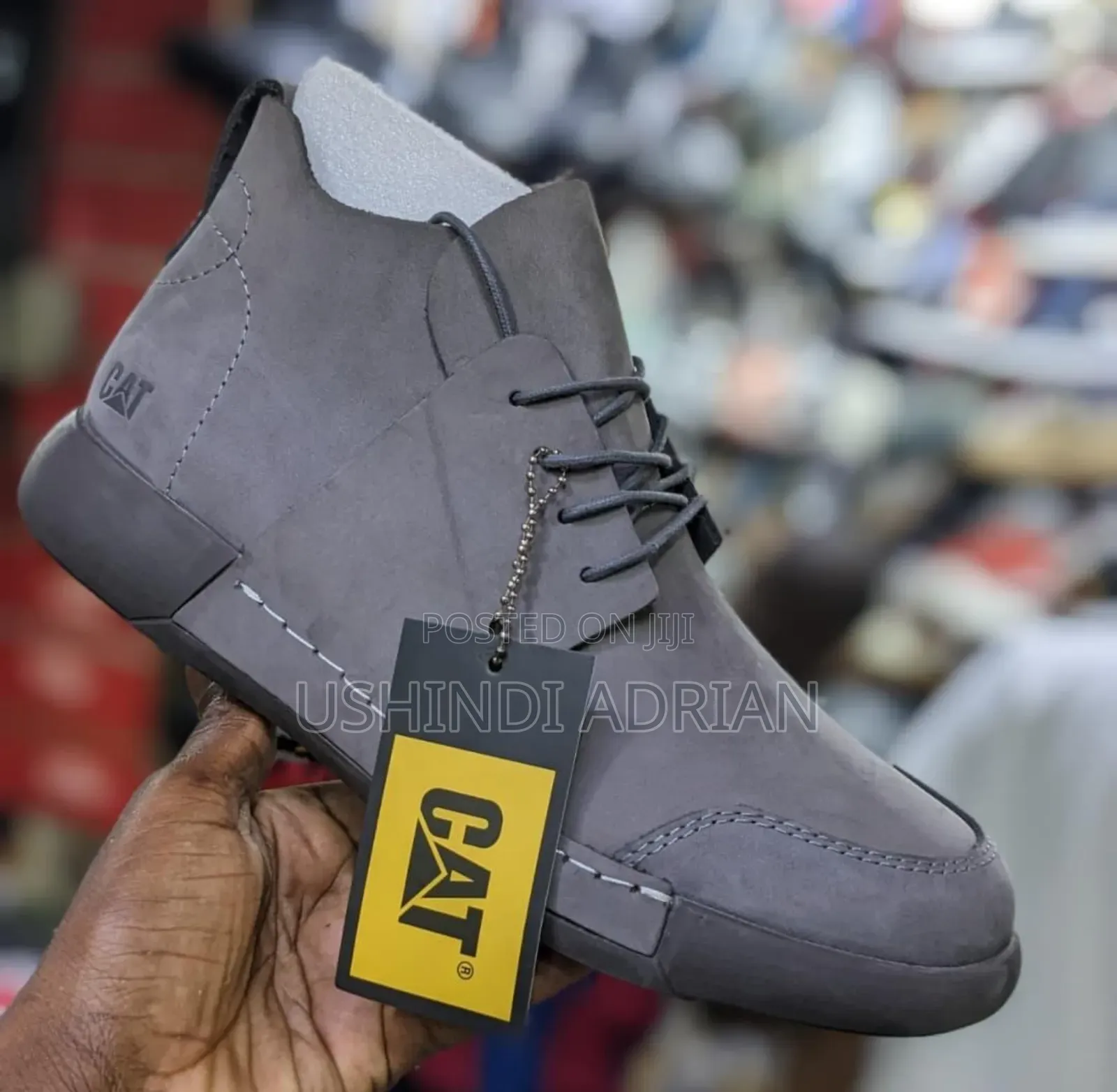 Cat Premium Leather Walkers–Viatu Vya Kiume Vya Kifahari