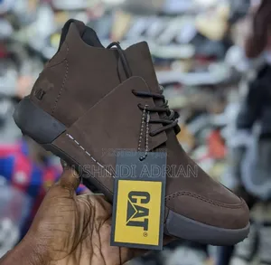 Cat Premium Leather Walkers–Viatu Vya Kiume Vya Kifahari